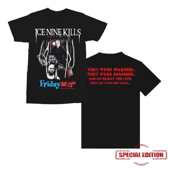 Ink Merch Shop Store Official Warned & Doomed Shirt