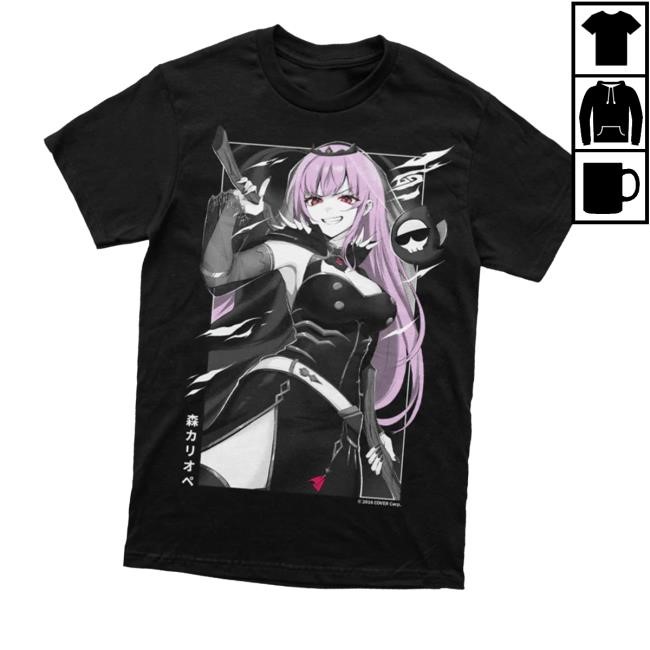 Hololive - Mori Calliope Long Sleeve Shirt Gamer Supps Merch Store