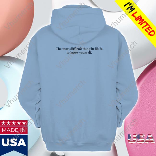 Metaphysics The Most Difficult Thing In Life Is To Know Yourself Sweater