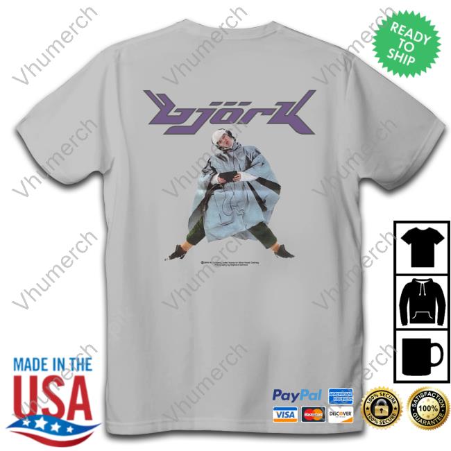 1994 Bjork Picture Face T Shirts 1994 Bjork Picture Face T Shirt