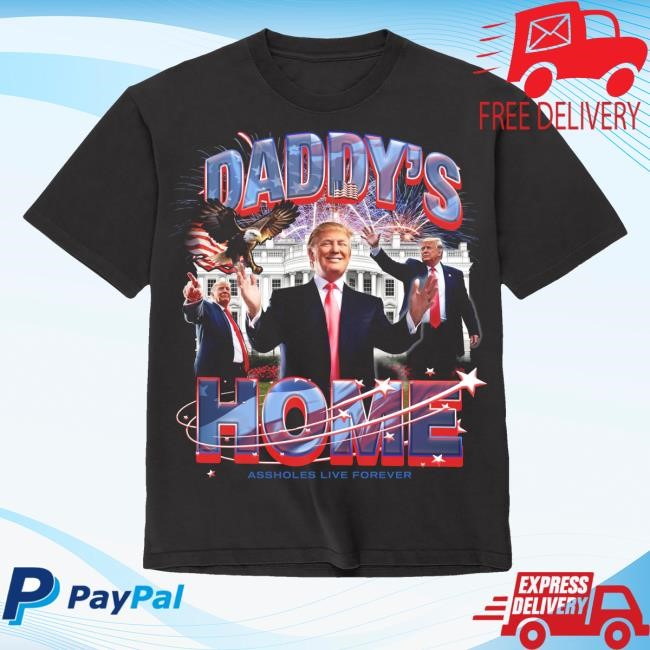 Linda Finegold Merch Store Shop Daddys Home Long Sleeve Shirt