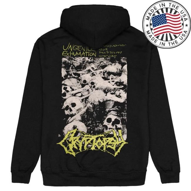 Impericon Merch Store Cryptopsy Ungentle Exhumation Sweatshirt