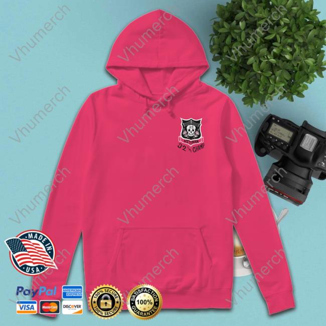 Official Bret Hart 32 Time Champ Pink Hoodie