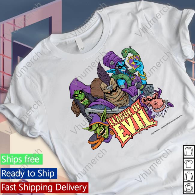 Jim Nelson League Of Evil T-Shirt Mothmanjim