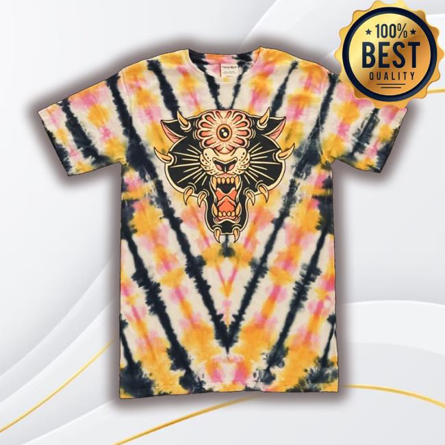 Silky Screens Store Cyclops Panther Tie-Dye T-Shirts