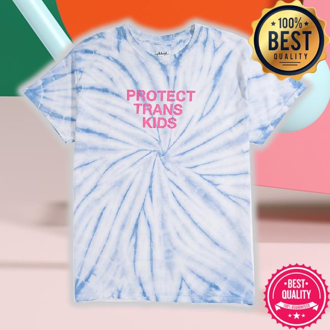 The Phluid Project Protect Blue Tie Dye Tee Shirt