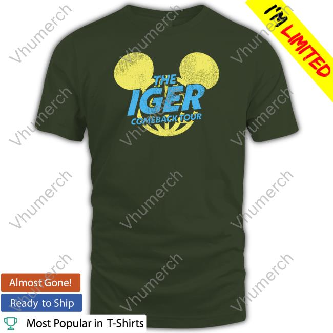 The Lost Bros Merch The Iger Comeback Tour T Shirt
