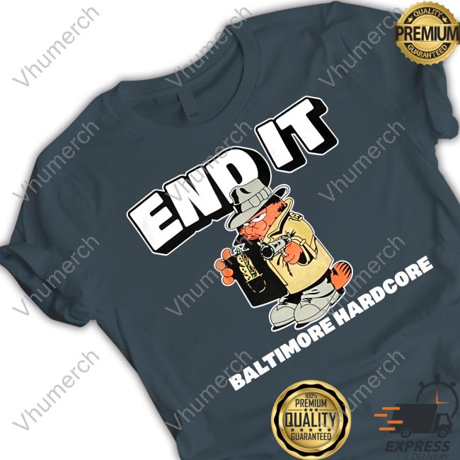 Garfield End It Baltimore Hardcore Shirts Enditbchc Store