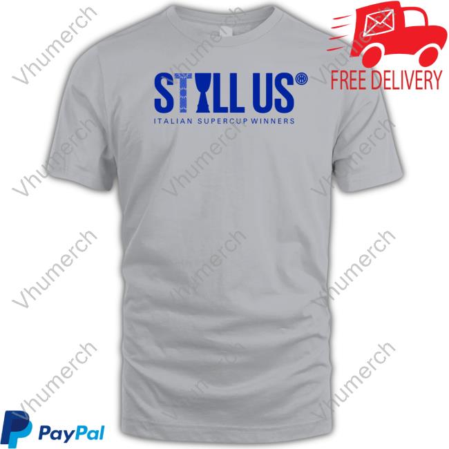 Inter Still Us Italian Supercup Winners Tank Top
