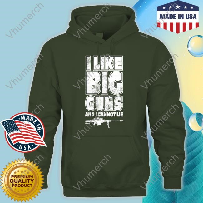 Kentucky Ballistics I Like Big Guns And I Cannot Lie Tee Shirt