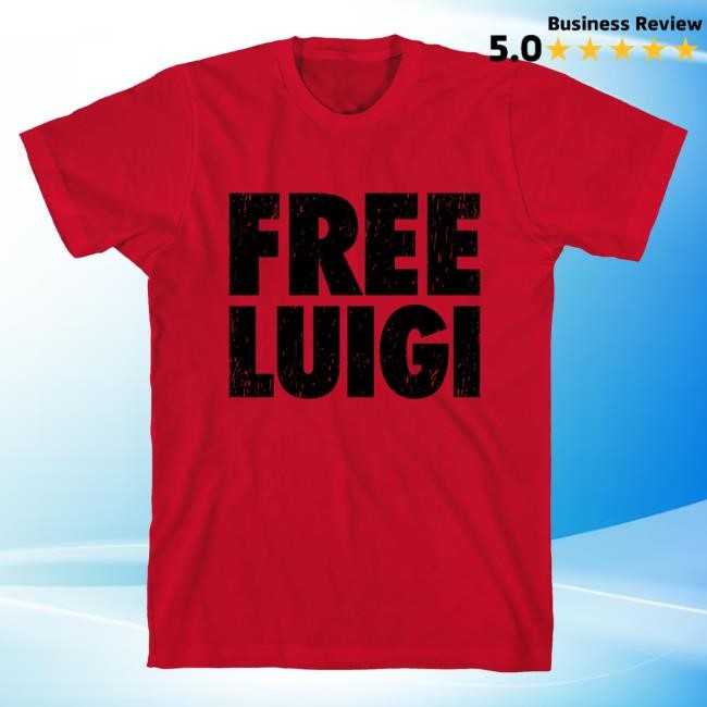 Official Lookhuman Merch Shop Free Luigi Shirt