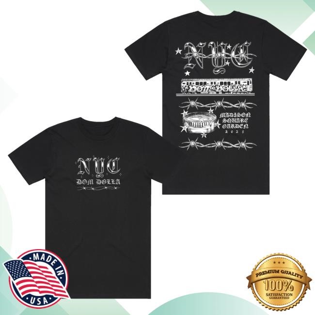 Official Dom Dolla Merch Nyc Train T-Shirt