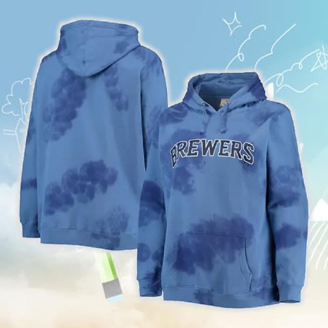 Trending Milwaukee Brewers Tie Dye Unisex Sweatshirt