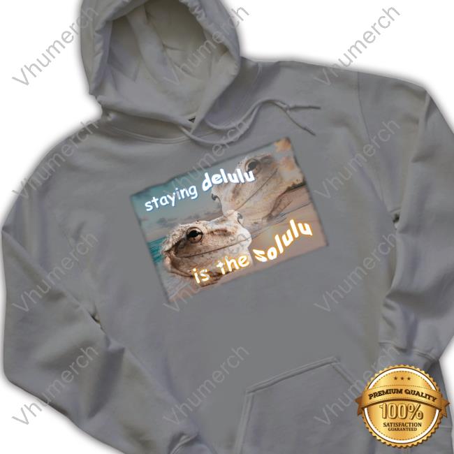 Swankyswamprat Staying Delulu Is The Solulu Frog Meme Long Sleeve