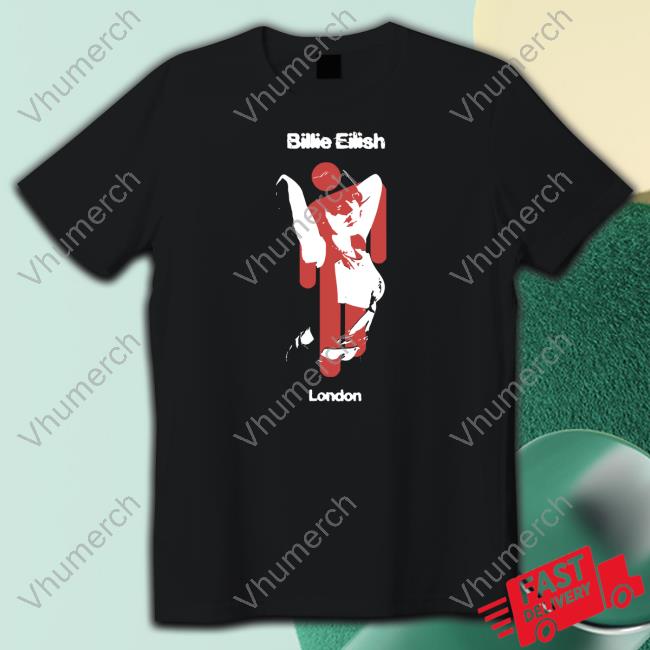 Billie Eilish Blohsh Black London Tee