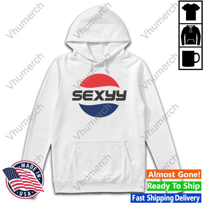 Thechildishstore Sexyy Pepsi Hoodied Sweatshirt