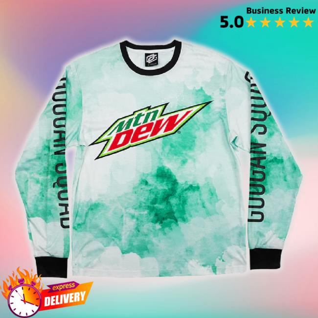 Optic X Googan X Mtn Dew T-Shirt Green Tie Dye