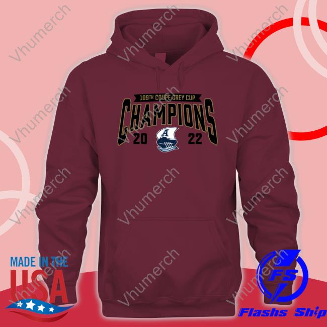 Argos New Era Men's 2022 Grey Cup Champs Hoodie