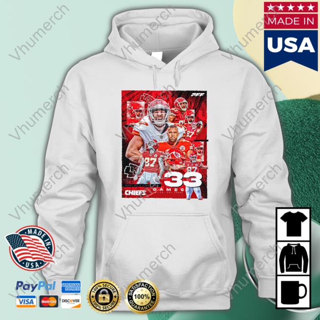 Most By Tight End Chiefs 33 Games T Shirt