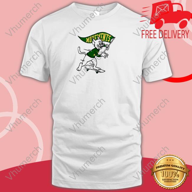 Movements Official Movements Skate Cat Tee Shirt