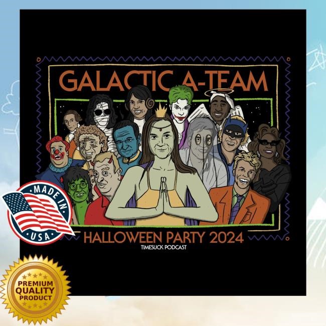 Bad Magic Productions Merch Store Galactic A Team Halloween Party Tee Variant Sweatshirt