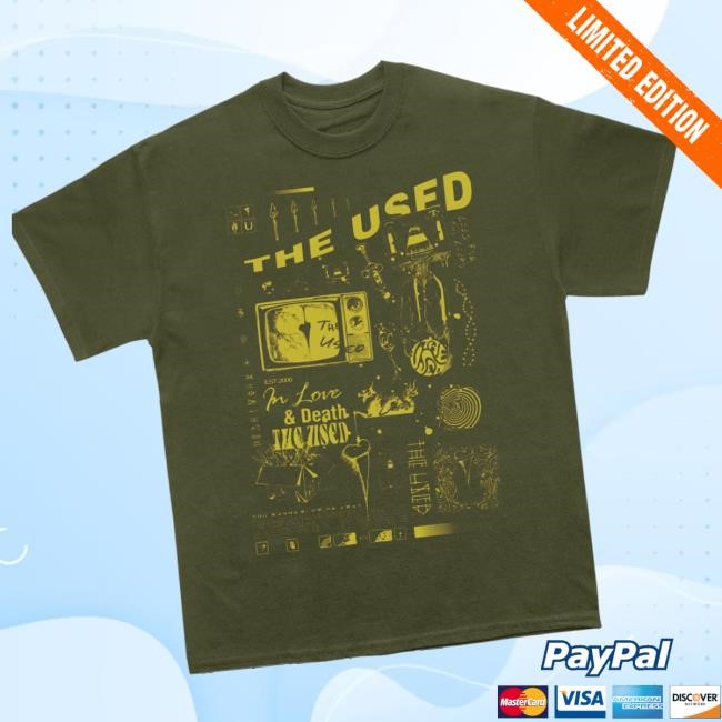 The Used Merch Store Army Shirts