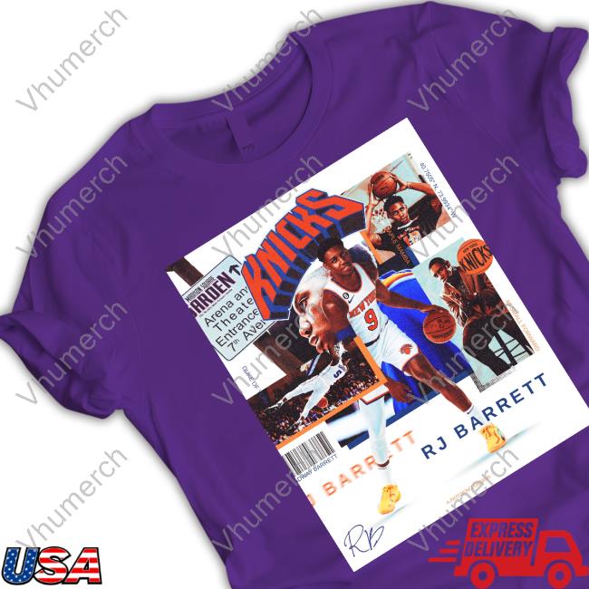 Knicks Rj Barrett Graphic T Shirt