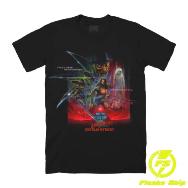 Official Elm Street 40Th - Tee Shirt Cavity Colors Shop Merch Store