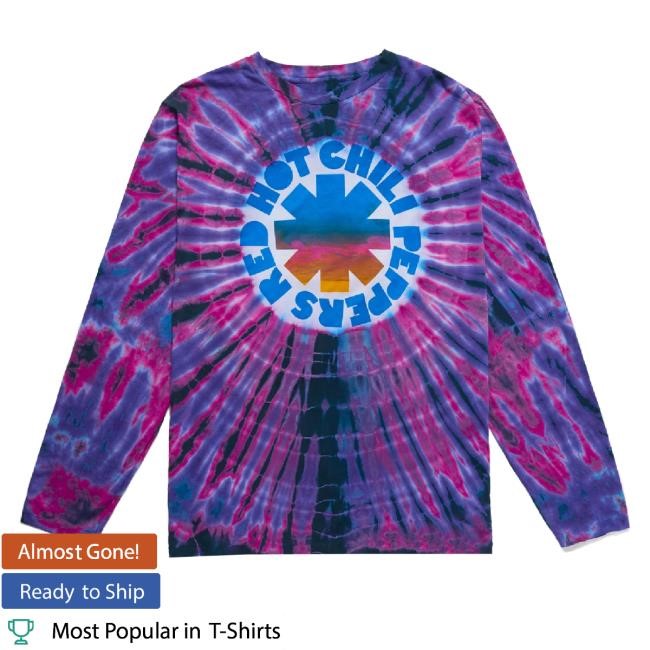 Trending Red Hot Chili Peppers Merch Rhcp X Freaktopia Tie Dye T-Shirt, Hoodie, Tank Top, Sweater And Long Sleeve T-Shirt Ultraviolet