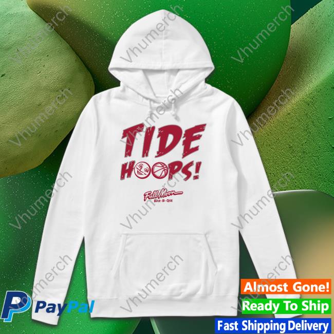 Blue Collar Basketball Tide Hoops Full Moon Hoodie