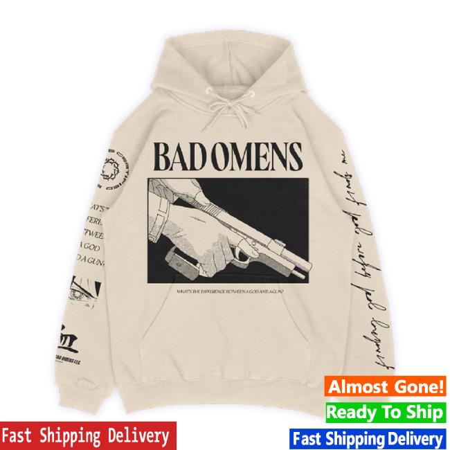 Official Bad Omens Store Gun Sweatshirt