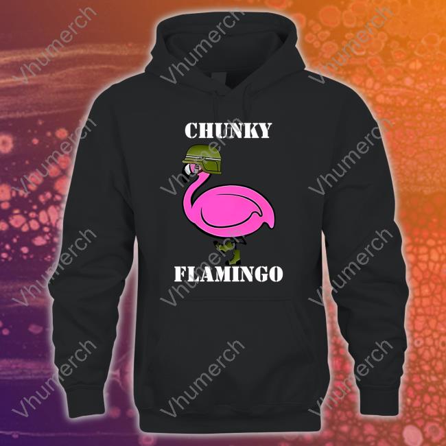 Gymlifeanimal Wearing Chunky Flamingo Tee Shirt Chunkyflamingo Merch