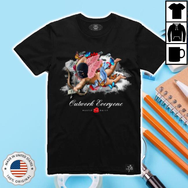 Trending Urban Street Wearpr Merch Store Urban Street Wear Oe Angel Money Clouds Classic Shirt (Black) Urbanstreetwearpr Shop