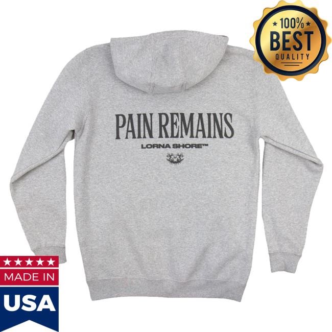 Lorna Shore Store Merch Lorna Shore Carhartt Embroidered Puff Hooded Sweatshirt (Heather Grey) Sweatshirt