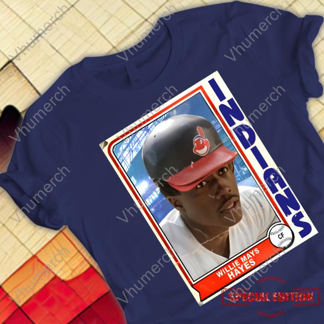 Willie Mays Hayes Retro Trading Long Sleeve T Shirt