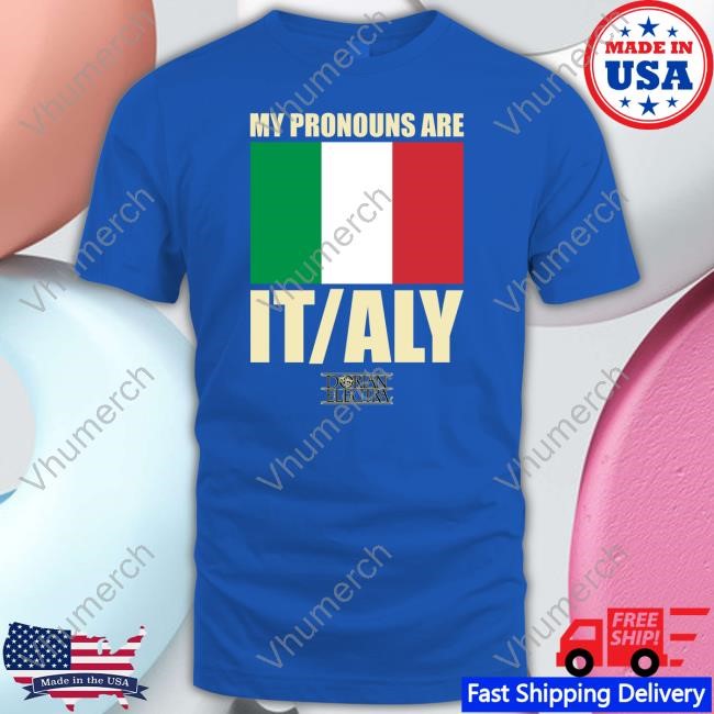 Dorian Electra Merch My Pronouns Are Italy Long Sleeve T Shirt