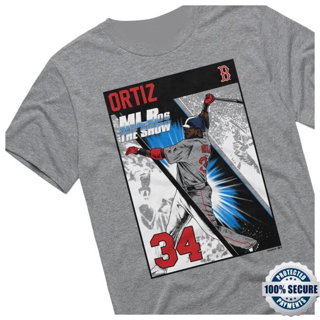 Official The Show 06 David Ortiz Cover T Shirts