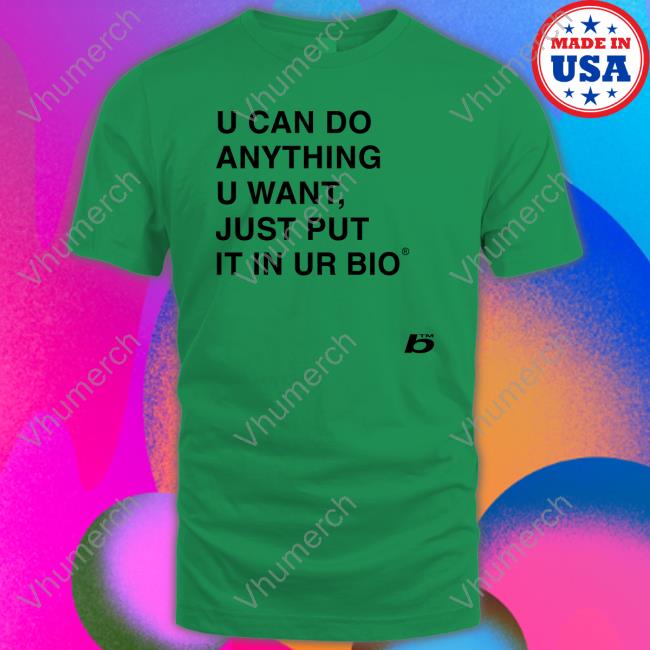 Russdiemon U Can Do Anything U Want Just Put It In You Bio Tee