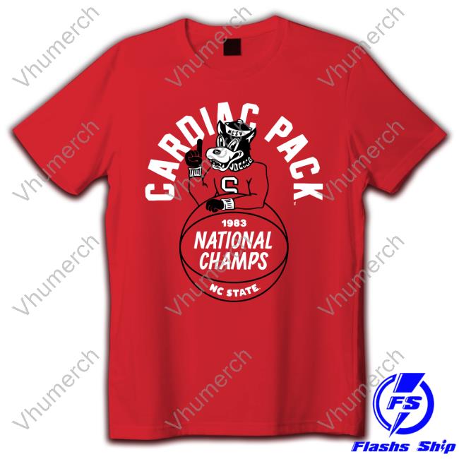 Cardiac Pack 1983 National Champs Nc State Hoodie