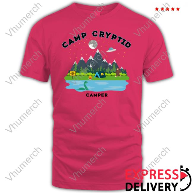 Erica Fett Camp Cryptid Camper Shirts Erica Fett Camp Cryptid Camper Shirts