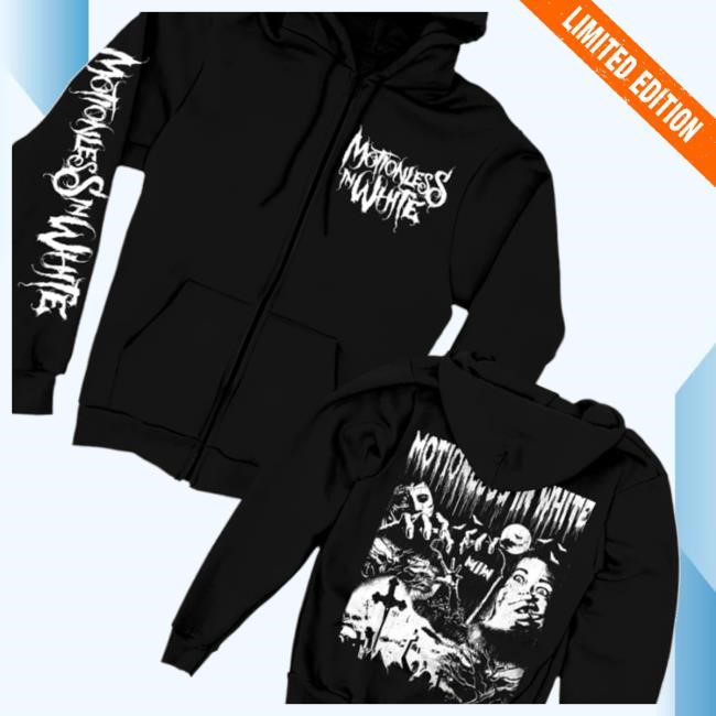 Motionless In White Merch Store Throwback Horror Funny Shirt