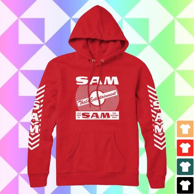 Original Black Maple Trading Merch Store That's Entertainment Sam The Record Man Crewneck Sweatshirt