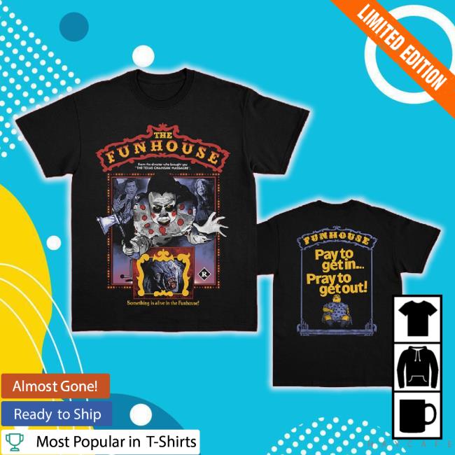 Original Tapes From The Crypt Merch Store The Funhouse Hoodie Sweatshirt Tapesfromthecrypt Shop