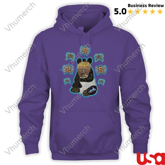 Sad Panda Trump V2 Long Sleeve T Shirt Rabidartwork