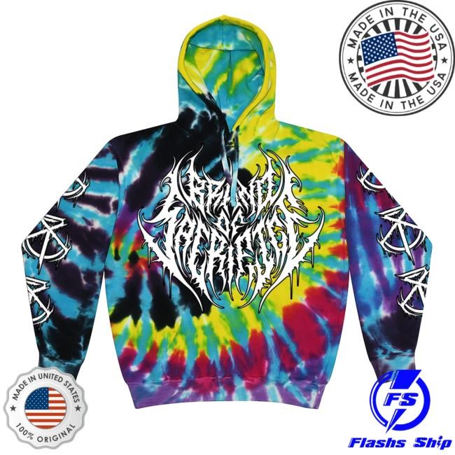 Brand Of Sacrifice Merch Exodus Biomech Flashback Tie Dye Tank Top