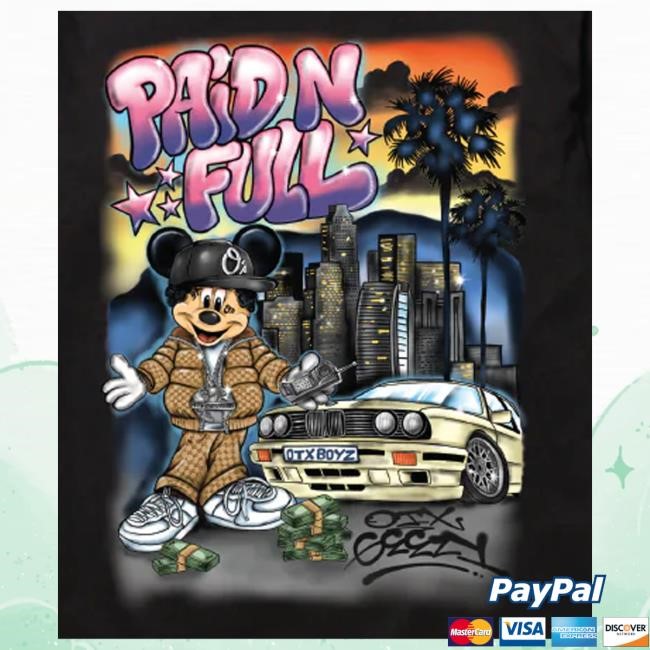 Geezy World Merch Paid N Full Sweaters Black