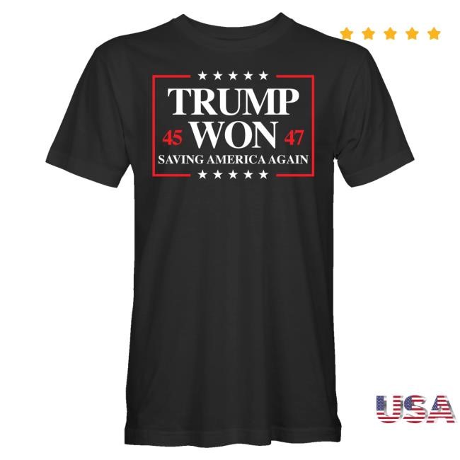 Original Crowder Shop Merch Trump Won 2024 Tee Shirt