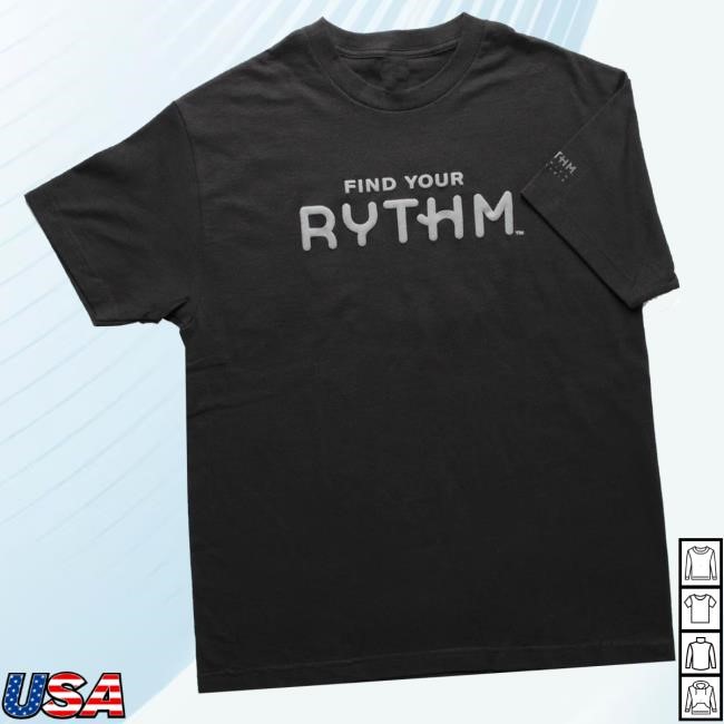 Rhythm Merch Rhythm Puff Print Tee Shirt