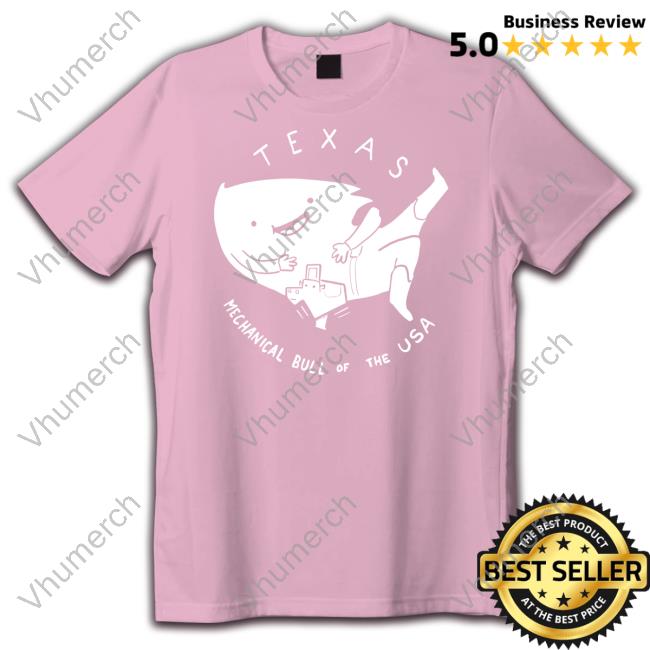 Nathanwpyle Texas White Text Shirt Nathanwpylestrangeplanet Texas Mechanical Bull Of The Usa T Shirt