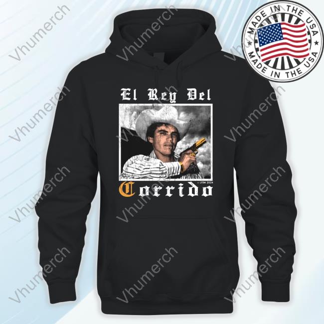 Matthew Welty Wearing El Rey Del Corrido T Shirt